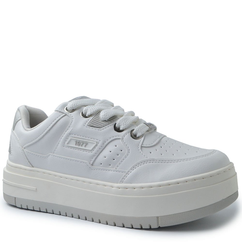 Tênis Casual Via Marte Feminino 306-001-03 Branco 2