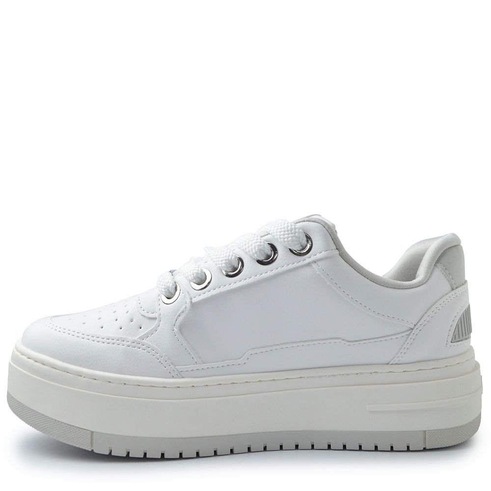 Tênis Casual Via Marte Feminino 306-001-03 Branco 3