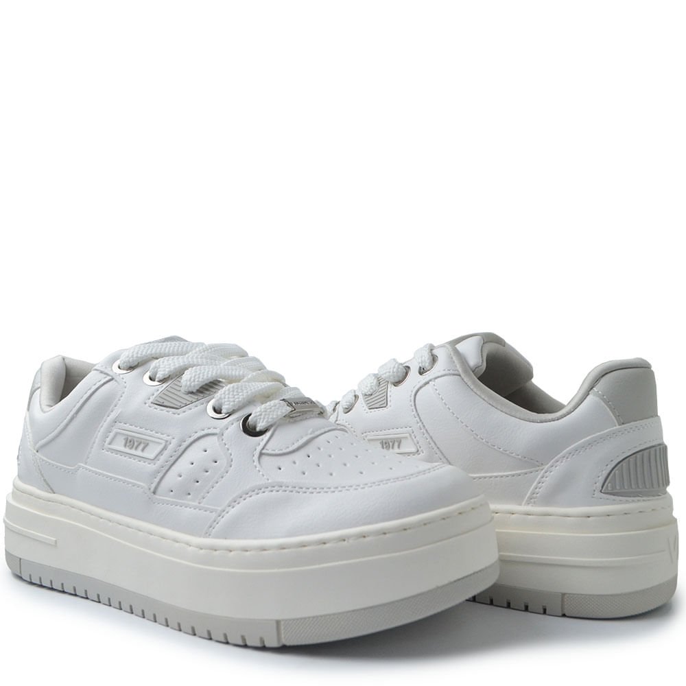 Tênis Casual Via Marte Feminino 306-001-03 Branco 6