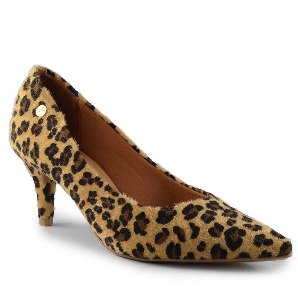 Scarpin Vizzano Feminino 1185.702 PELO Animal Print 2