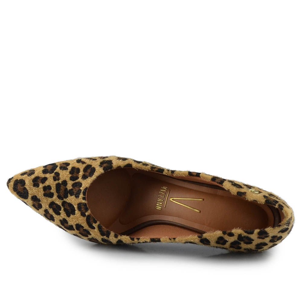 Scarpin Vizzano Feminino 1185.702 PELO Animal Print 4