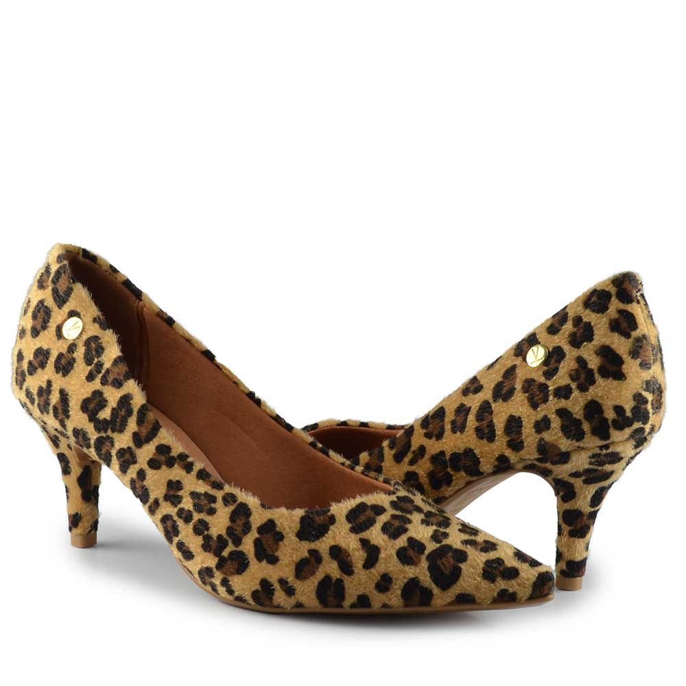 Scarpin Vizzano Feminino 1185.702 PELO Animal Print 6
