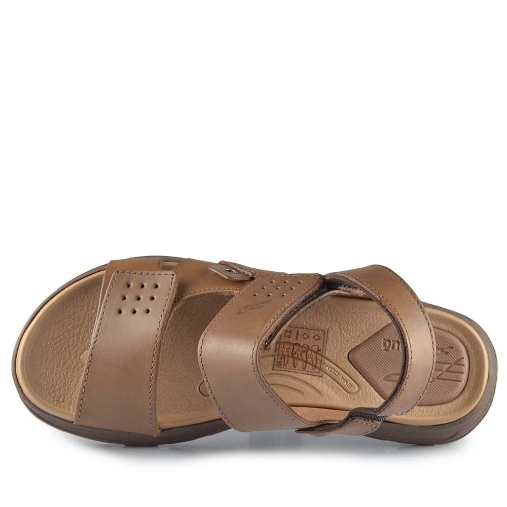 Sandália Itapuã Masculino 1252 Marrom Claro 4