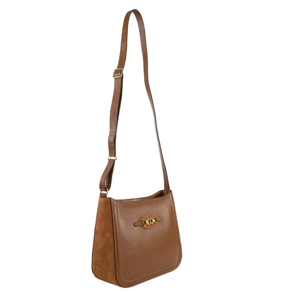 Bolsa Crossbody Classe Feminina 3439 Bege 4