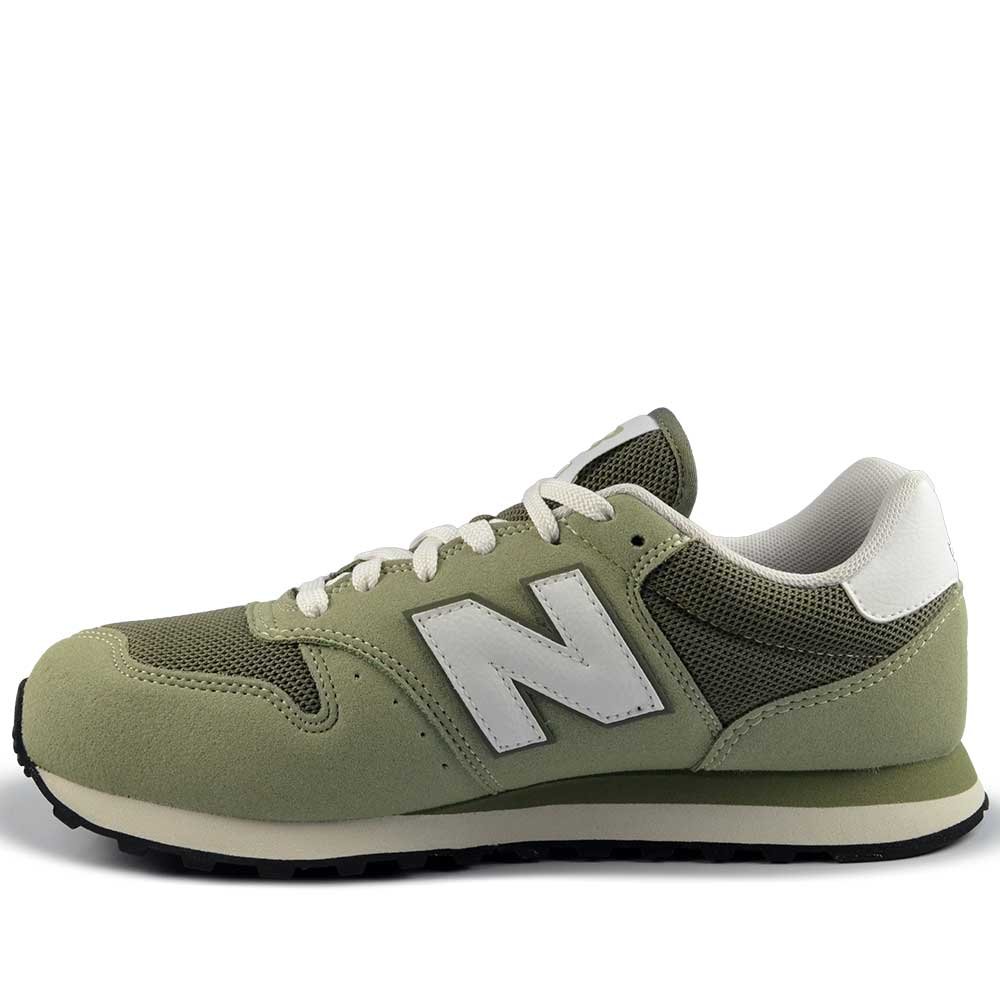 Tênis Casual New Balance Masculino 500 GM500 Verde 3
