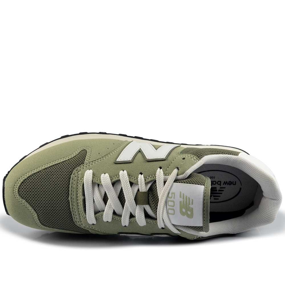Tênis Casual New Balance Masculino 500 GM500 Verde 4