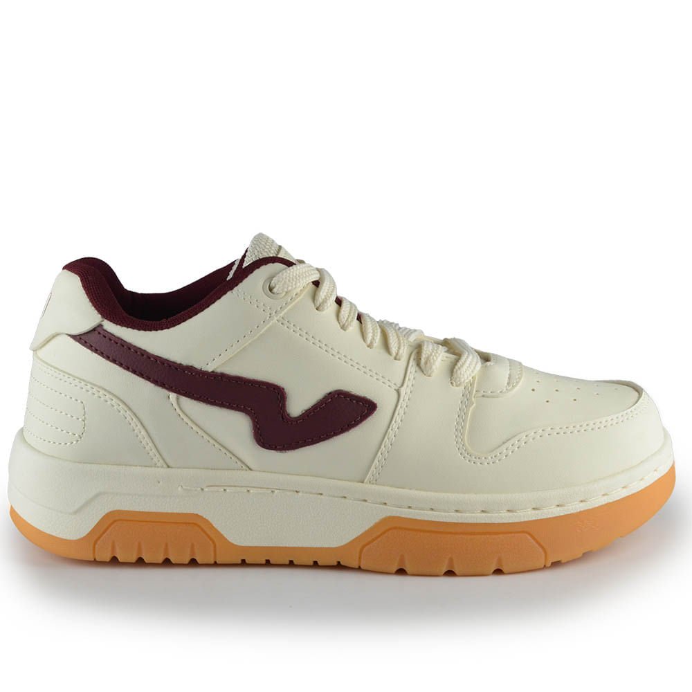 Tênis Casual Vanscy Masculino V3005 Creme 1