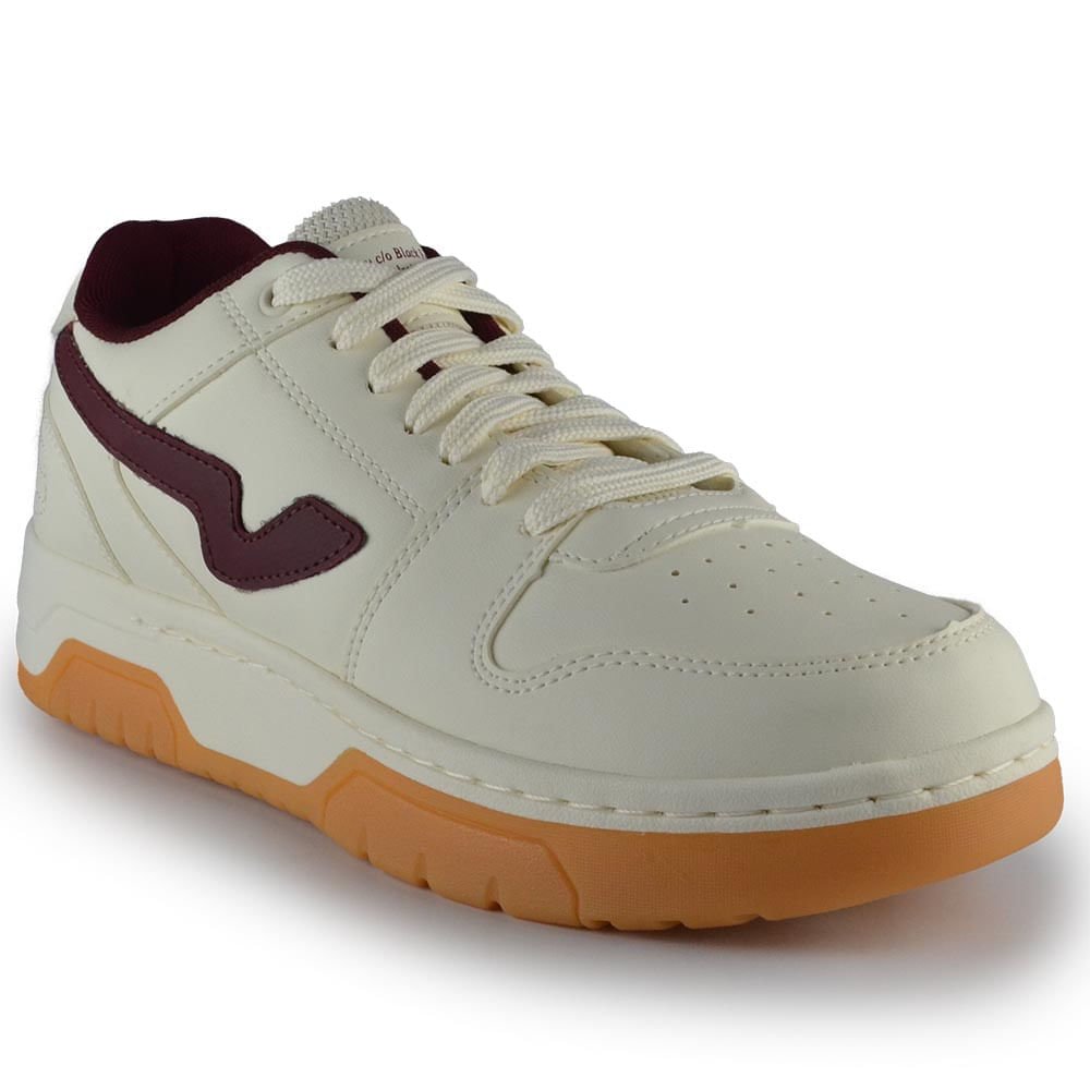 Tênis Casual Vanscy Masculino V3005 Creme 2