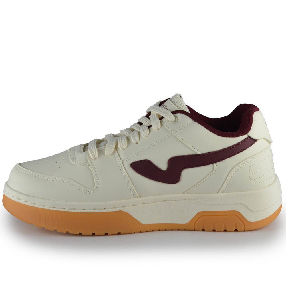 Tênis Casual Vanscy Masculino V3005 Creme 3