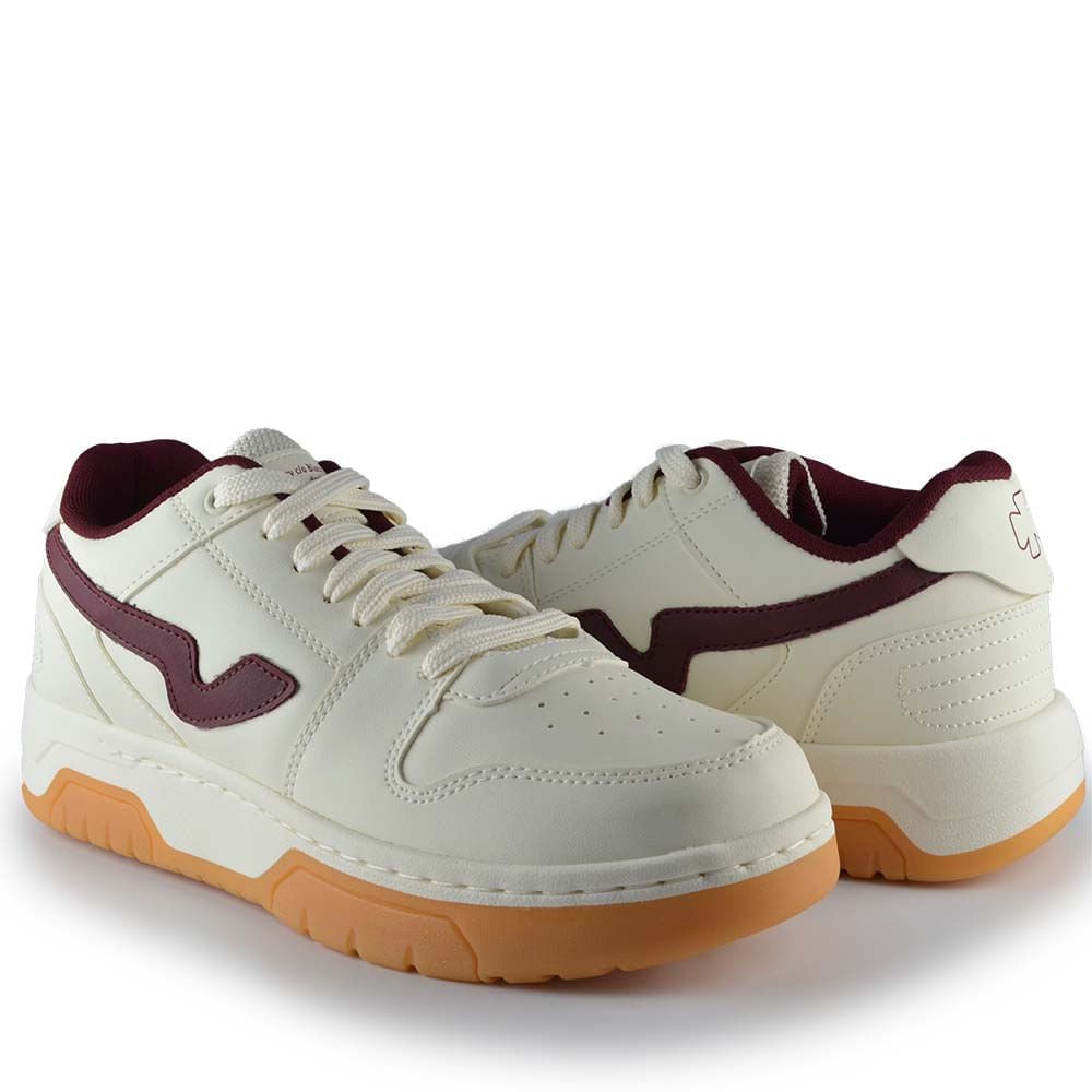 Tênis Casual Vanscy Masculino V3005 Creme 6