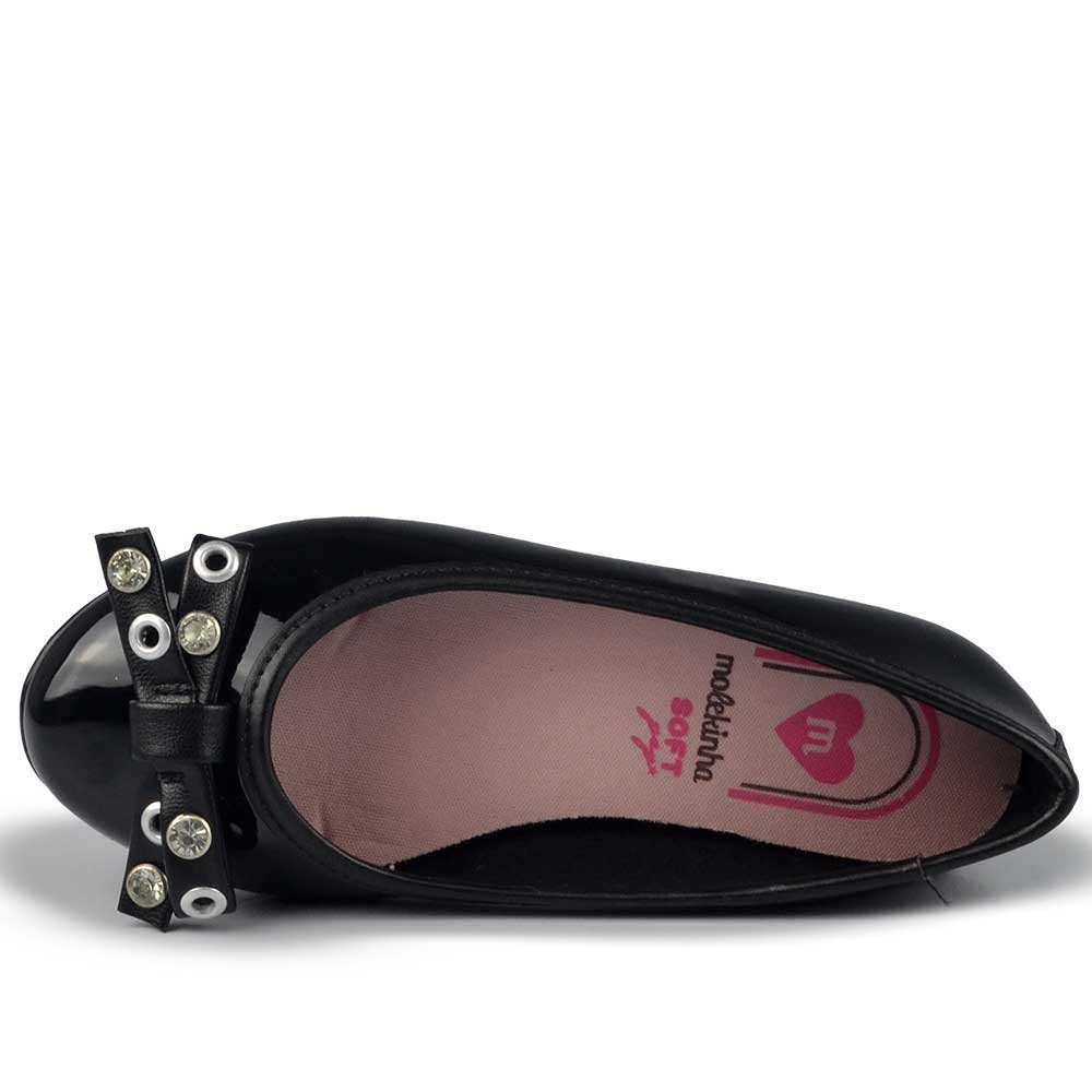 Sapatilha Molekinha Infantil Feminina 2502.1013 Preto 4