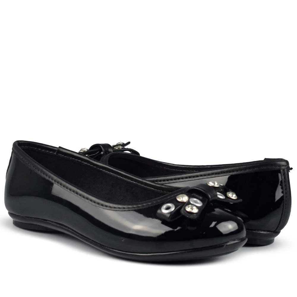 Sapatilha Molekinha Infantil Feminina 2502.1013 Preto 6
