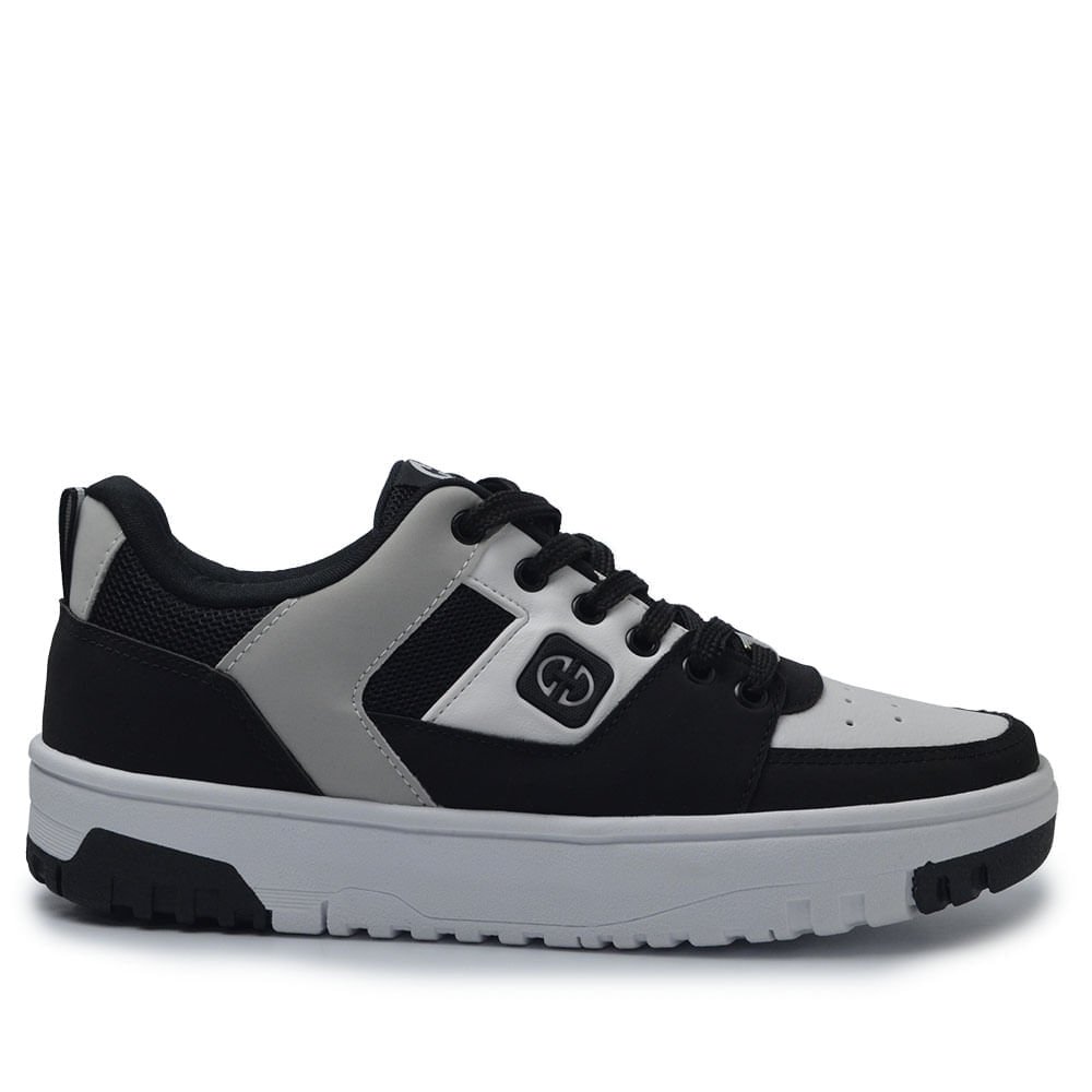 Tênis Casual Ollie Masculino Tyger 2 Preto 1