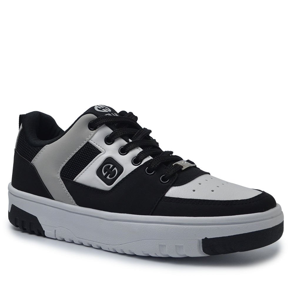 Tênis Casual Ollie Masculino Tyger 2 Preto 2
