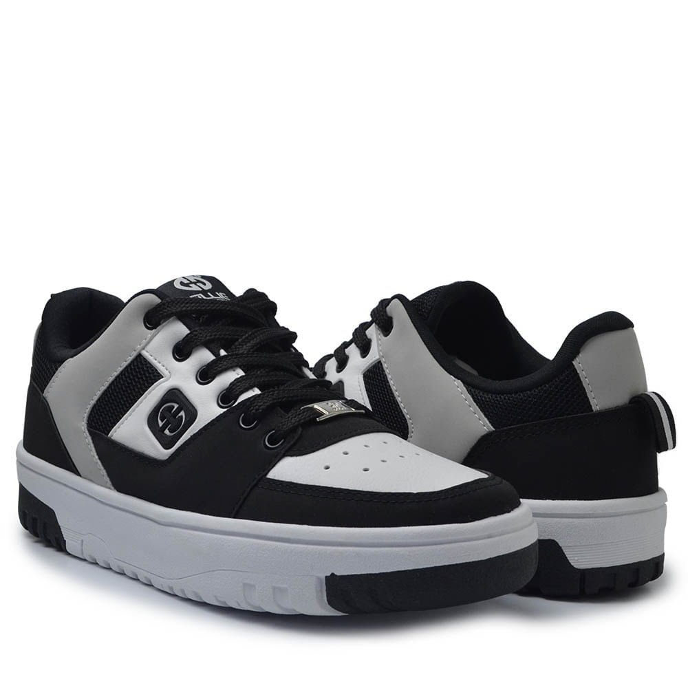 Tênis Casual Ollie Masculino Tyger 2 Preto 6