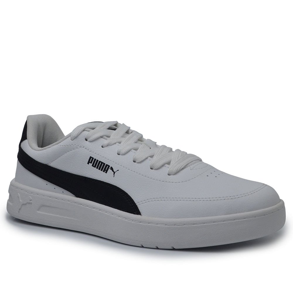 Tênis Casual Puma Masculino Court Classic 404440 Branco 2