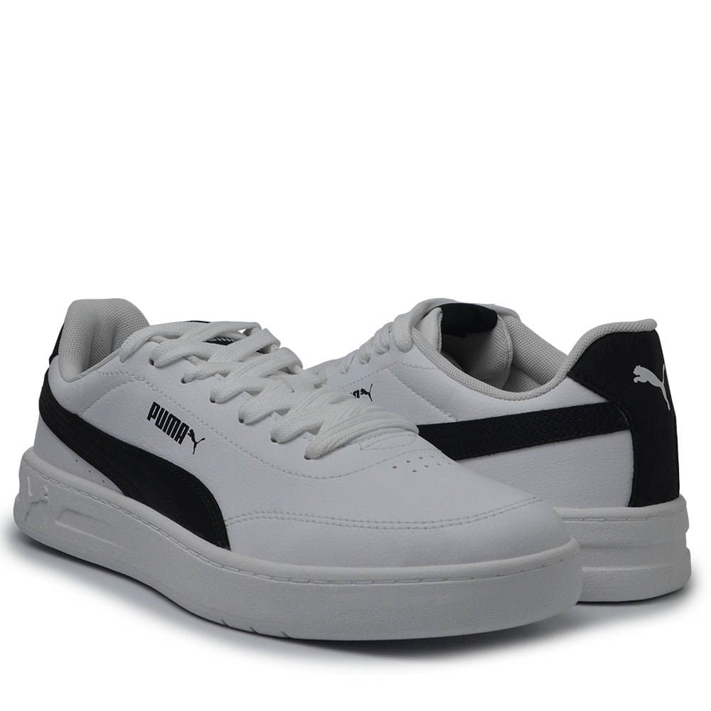 Tênis Casual Puma Masculino Court Classic 404440 Branco 6