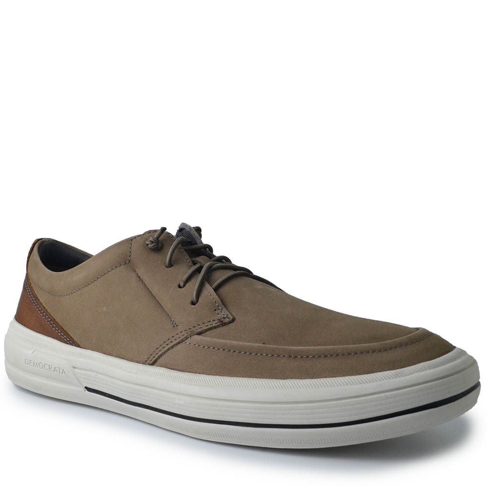 Sapato Democrata Masculino Clay 290302 Marrom Claro 2