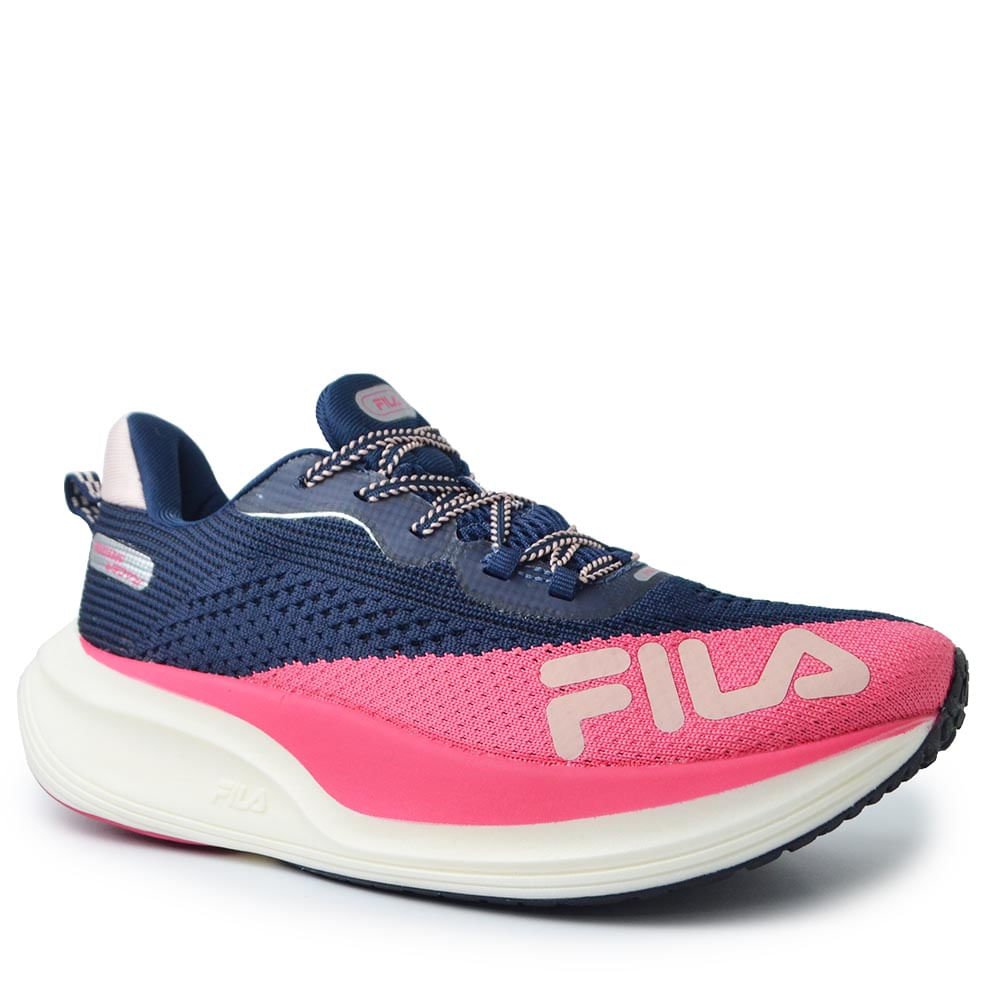 Tênis Esportivo Fila Feminino Racer Speed F02R00154 Azul Marinho 2
