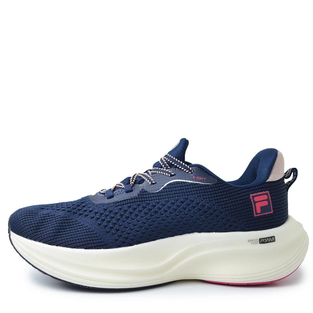 Tênis Esportivo Fila Feminino Racer Speed F02R00154 Azul Marinho 3