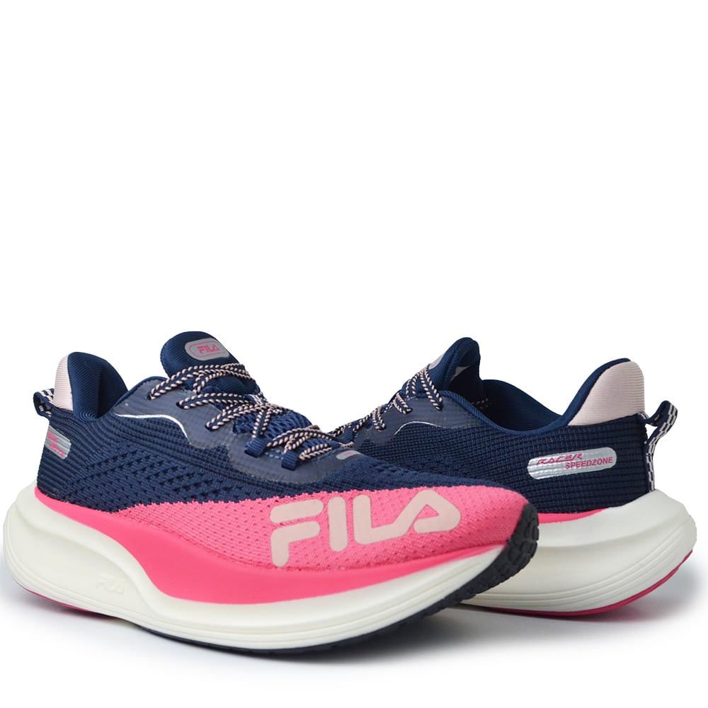 Tênis Esportivo Fila Feminino Racer Speed F02R00154 Azul Marinho 6