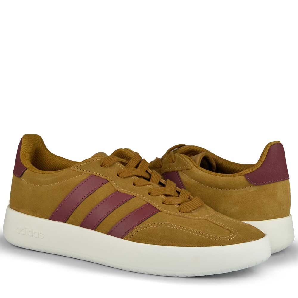 Tênis Casual Adidas Masculino Barreda JR3905 Marrom Claro 6