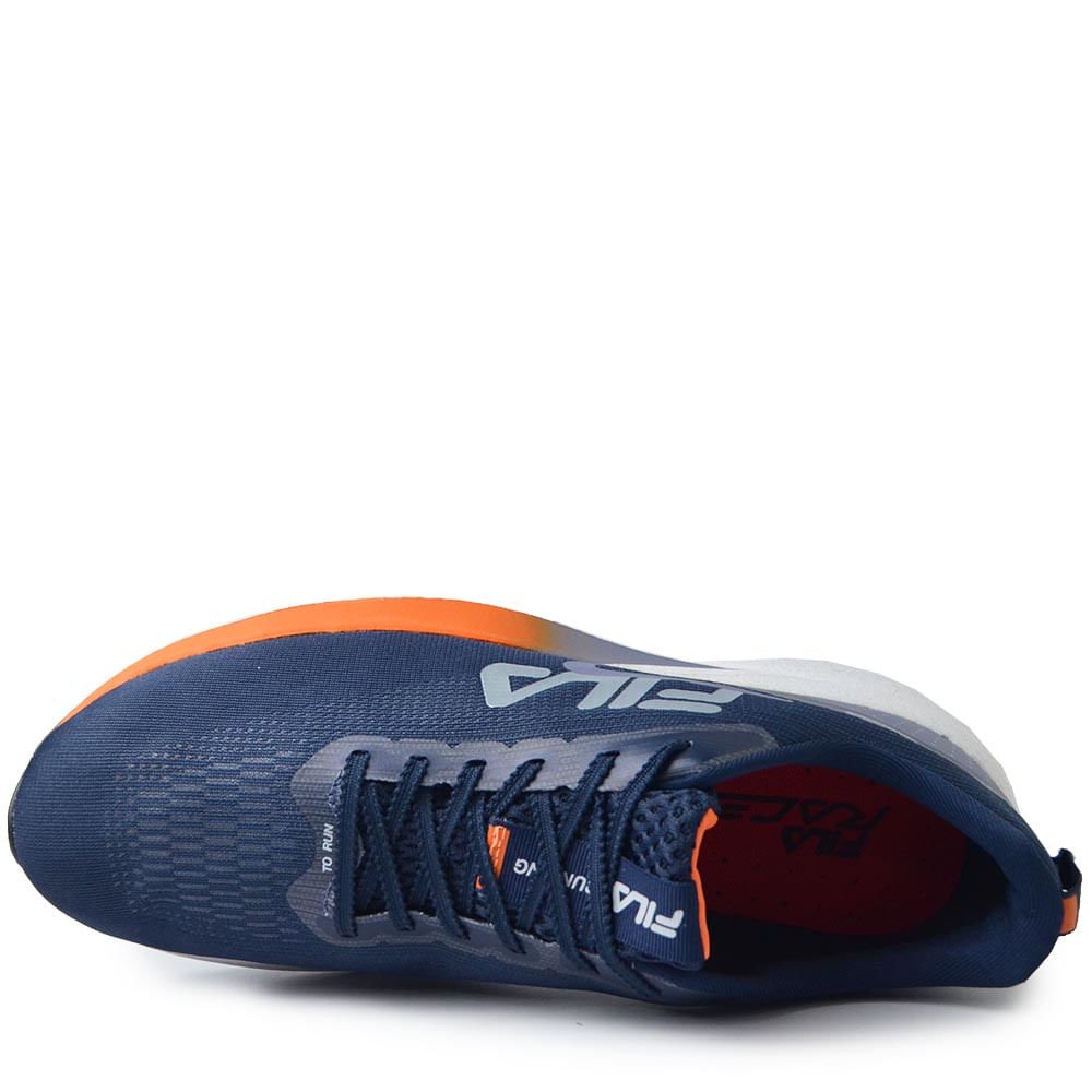 Tênis Esportivo Fila Masculino Racer Fast F01R00162 Azul Marinho 4
