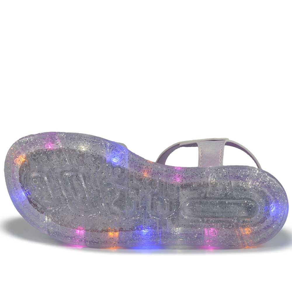 Sandália Papete Infantil Pampili Feminina 697.061 Branco 4