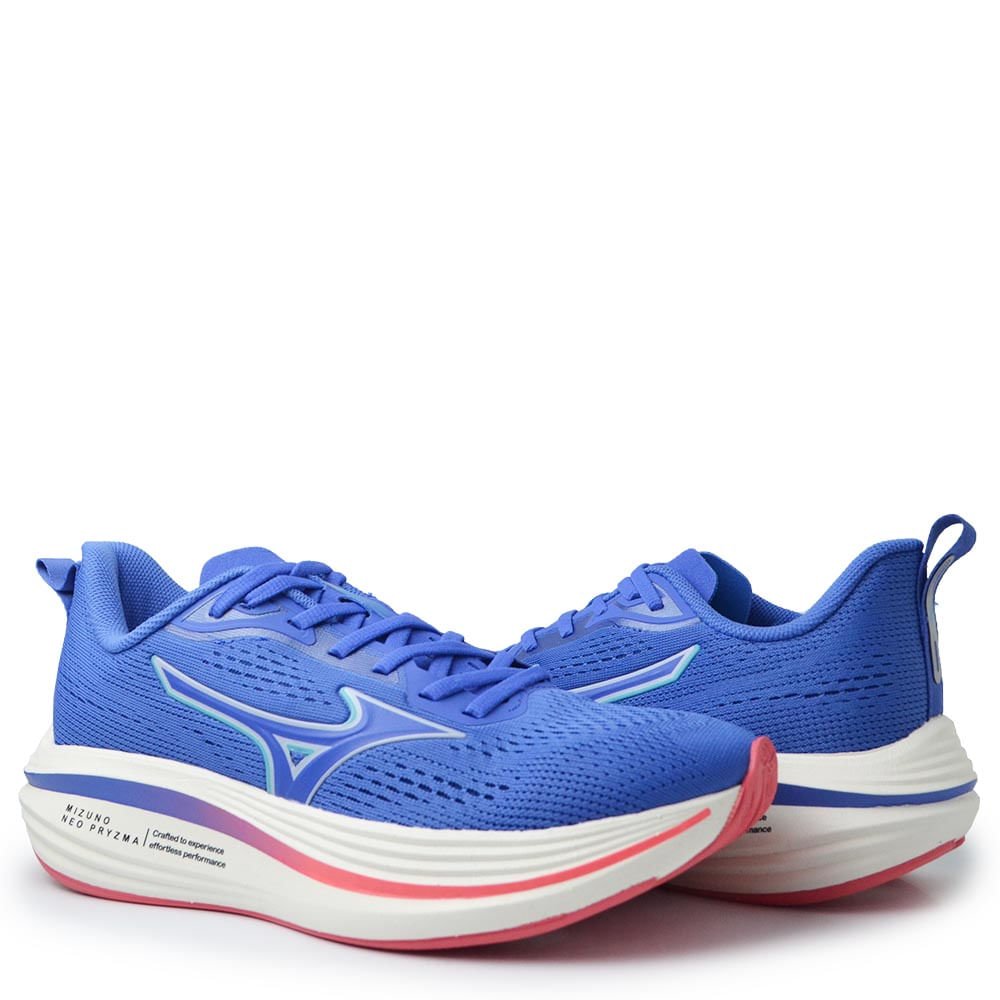 Tênis Esportivo Mizuno Feminino Neo Pryzma 101168168 Azul 6