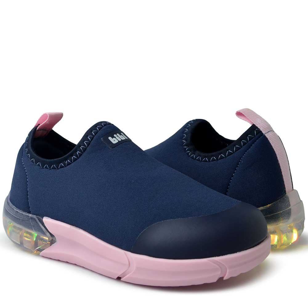 Tênis Casual Bibi Infantil Feminino 1228027 Azul Marinho 6
