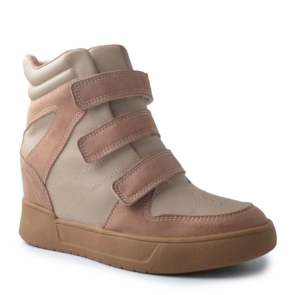 Tênis Casual Ramarim Feminino Sneaker 2591202 Bege 2