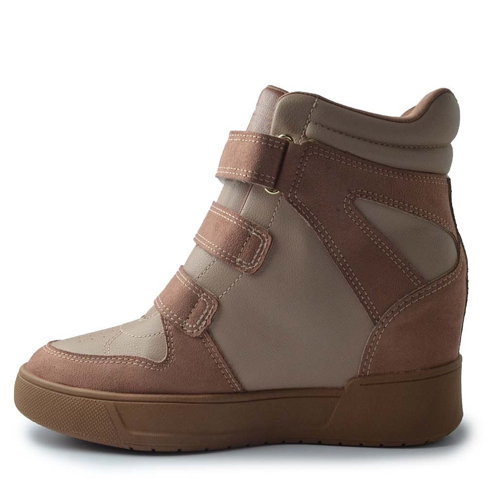 Tênis Casual Ramarim Feminino Sneaker 2591202 Bege 3