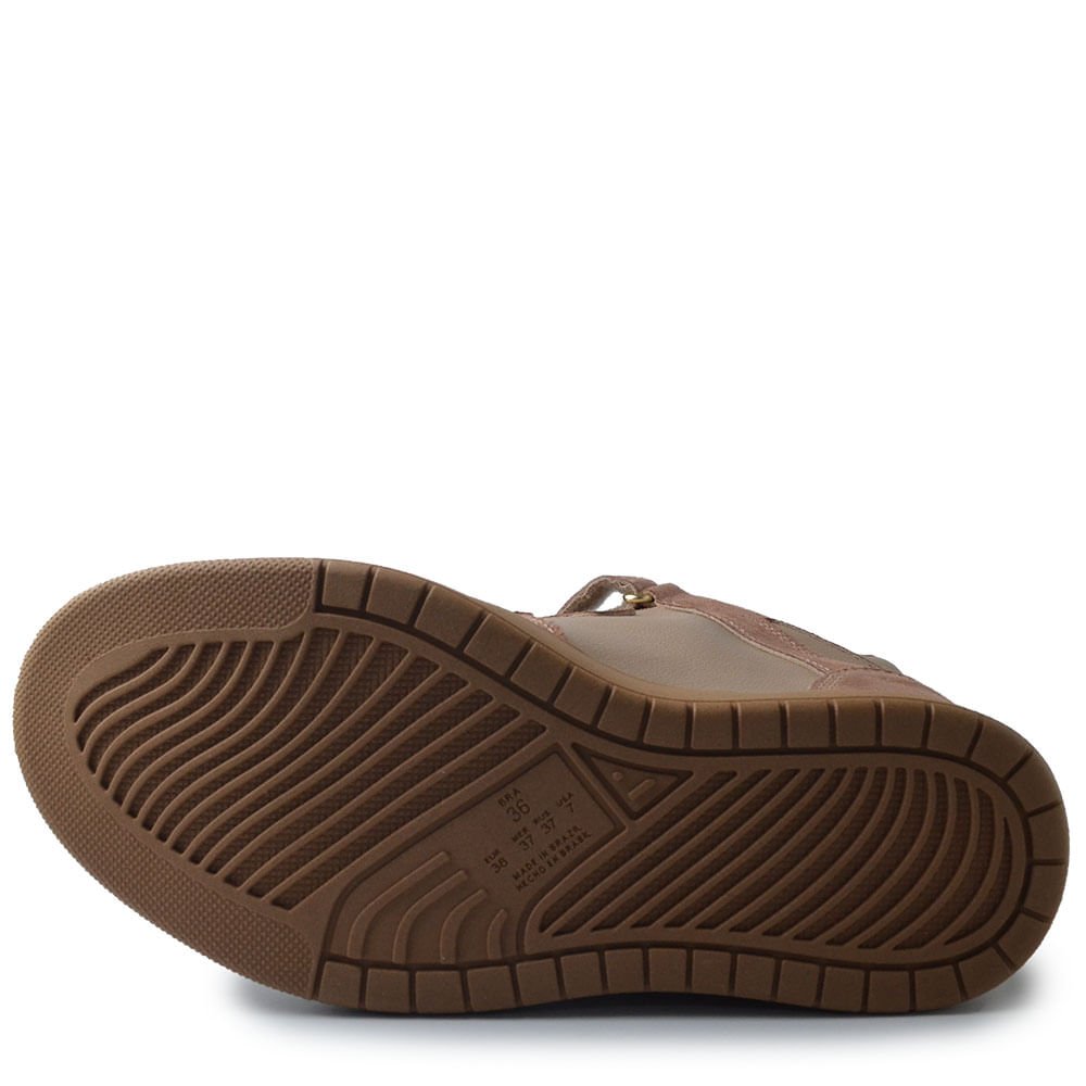 Tênis Casual Ramarim Feminino Sneaker 2591202 Bege 5
