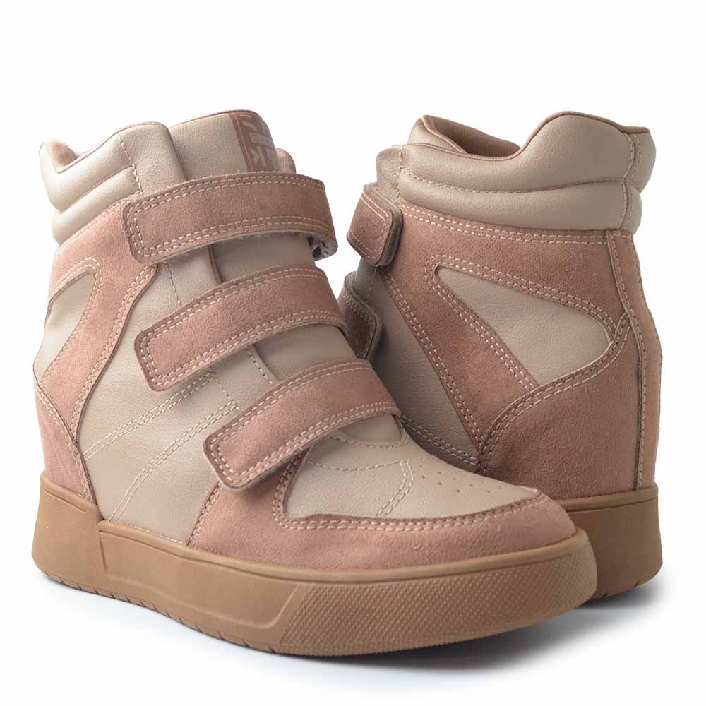 Tênis Casual Ramarim Feminino Sneaker 2591202 Bege 6