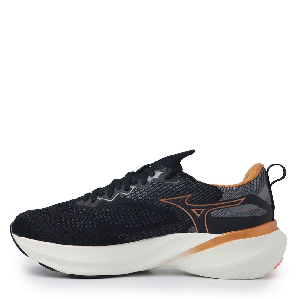 Tênis Esportivo Mizuno LGLOW Feminino 101133133 Preto 3
