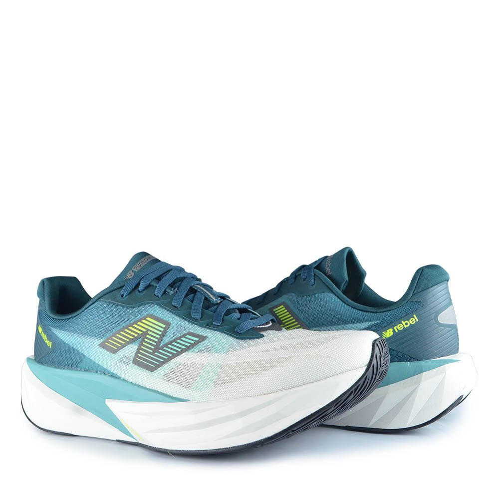 Tênis Esportivo New Balance Masculino Rebel MFCX Verde 6