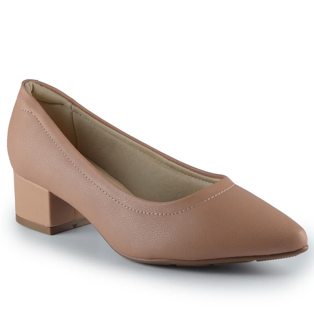 Scarpin Modare Feminino 7340.123 Bege 2