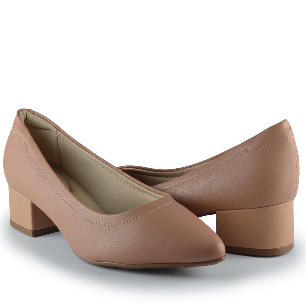 Scarpin Modare Feminino 7340.123 Bege 6