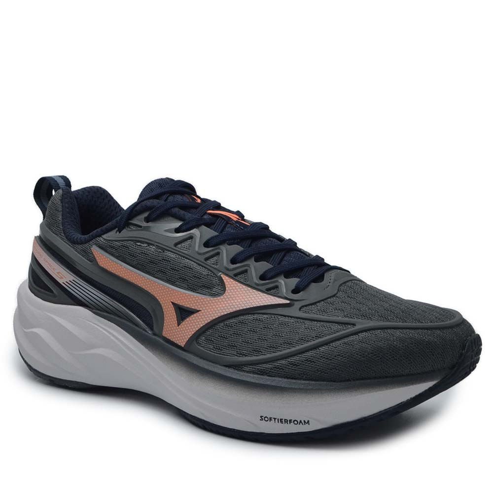 Tênis Esportivo Mizuno Feminino Space 5 101034034 Cinza 2