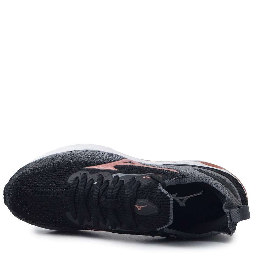 Tênis Esportivo Mizuno Wave Feminino Mirai 8 101140140 Preto 4