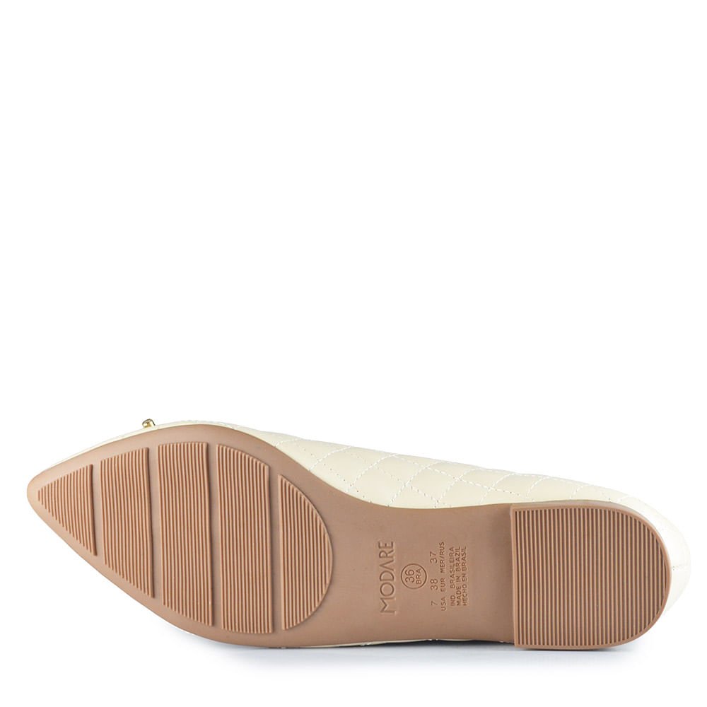 Sapatilha Modare Feminina 7334.232 Creme 5