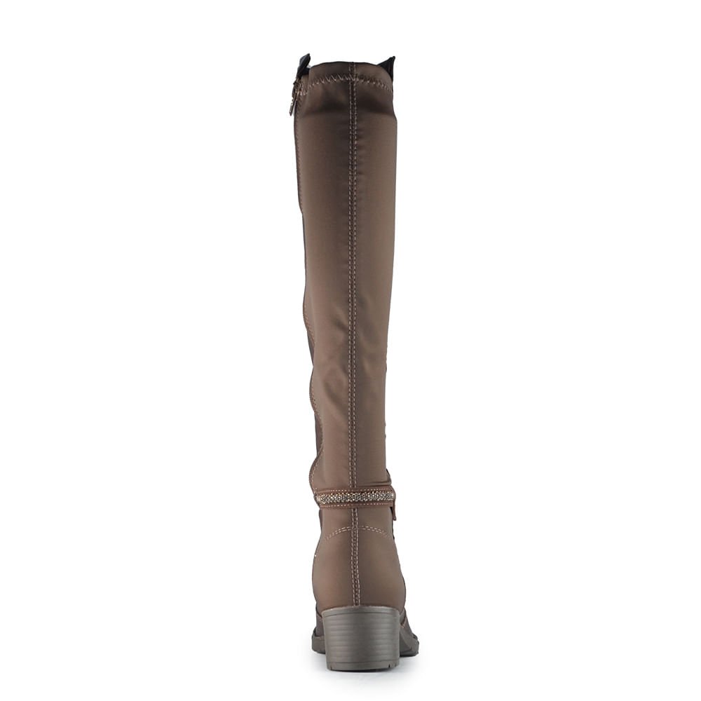 Bota Cano Longo Mississipi Feminina JO333 Café 5