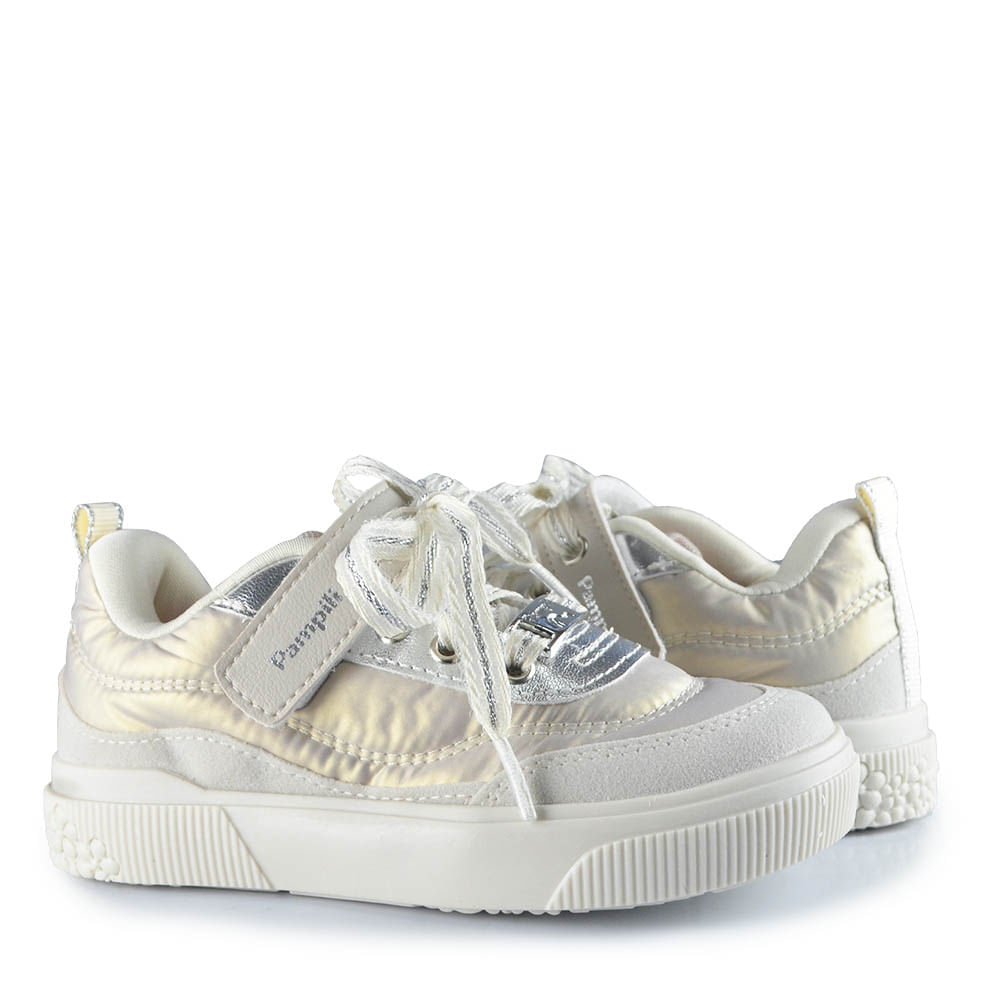 Tênis Casual Infantil Pampili Feminino 721.085 Creme 6
