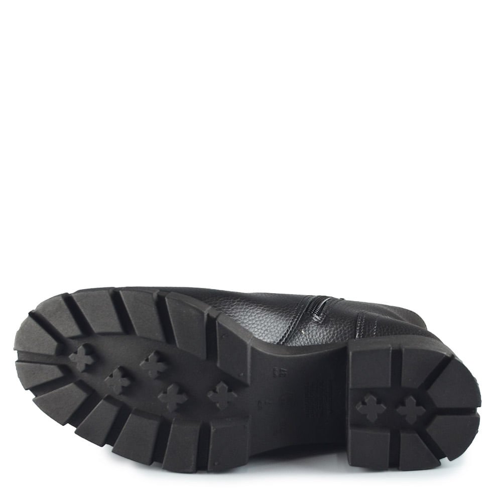 Coturno Via Marte Feminino 001-009-01 Preto 5