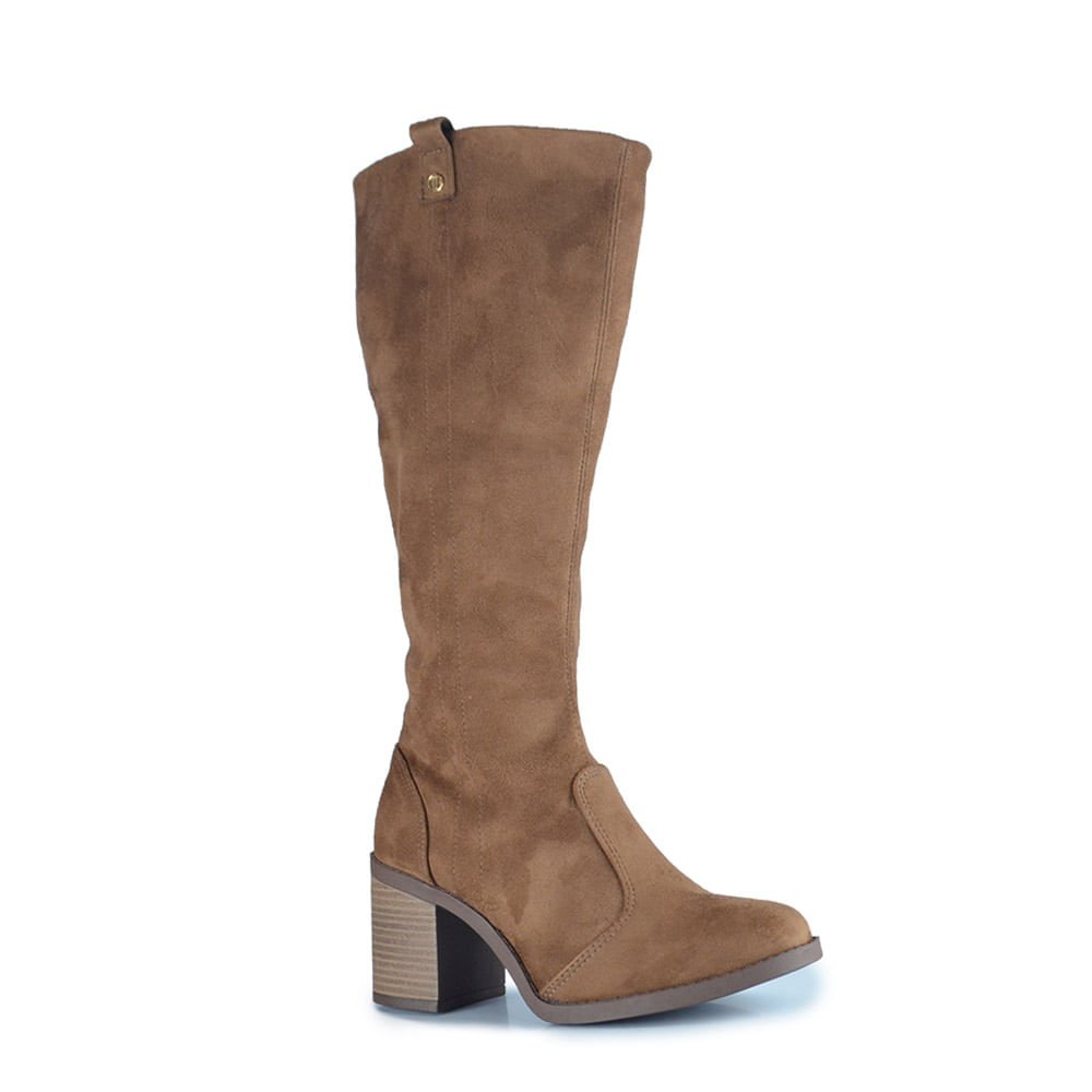 Bota Cano Longo Dakota Feminina D2581 Marrom 2