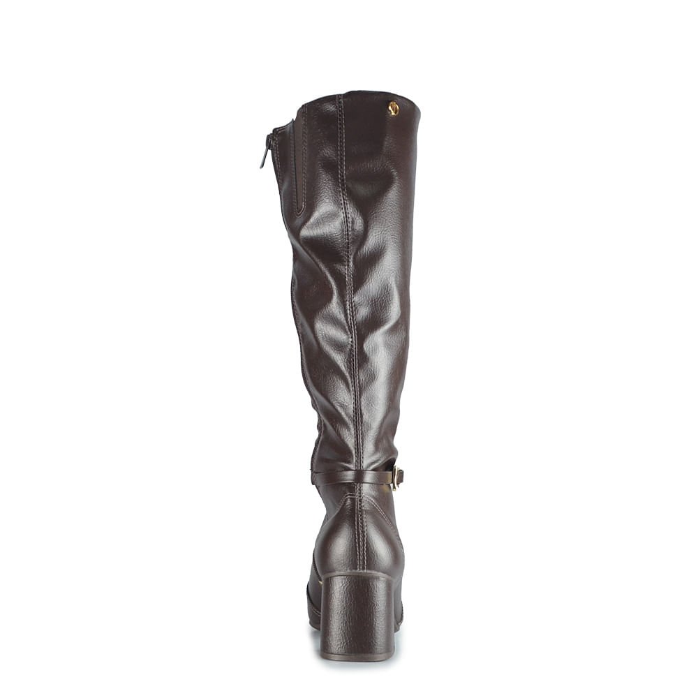Bota Cano Longo Dakota Feminina D2752 Café 5