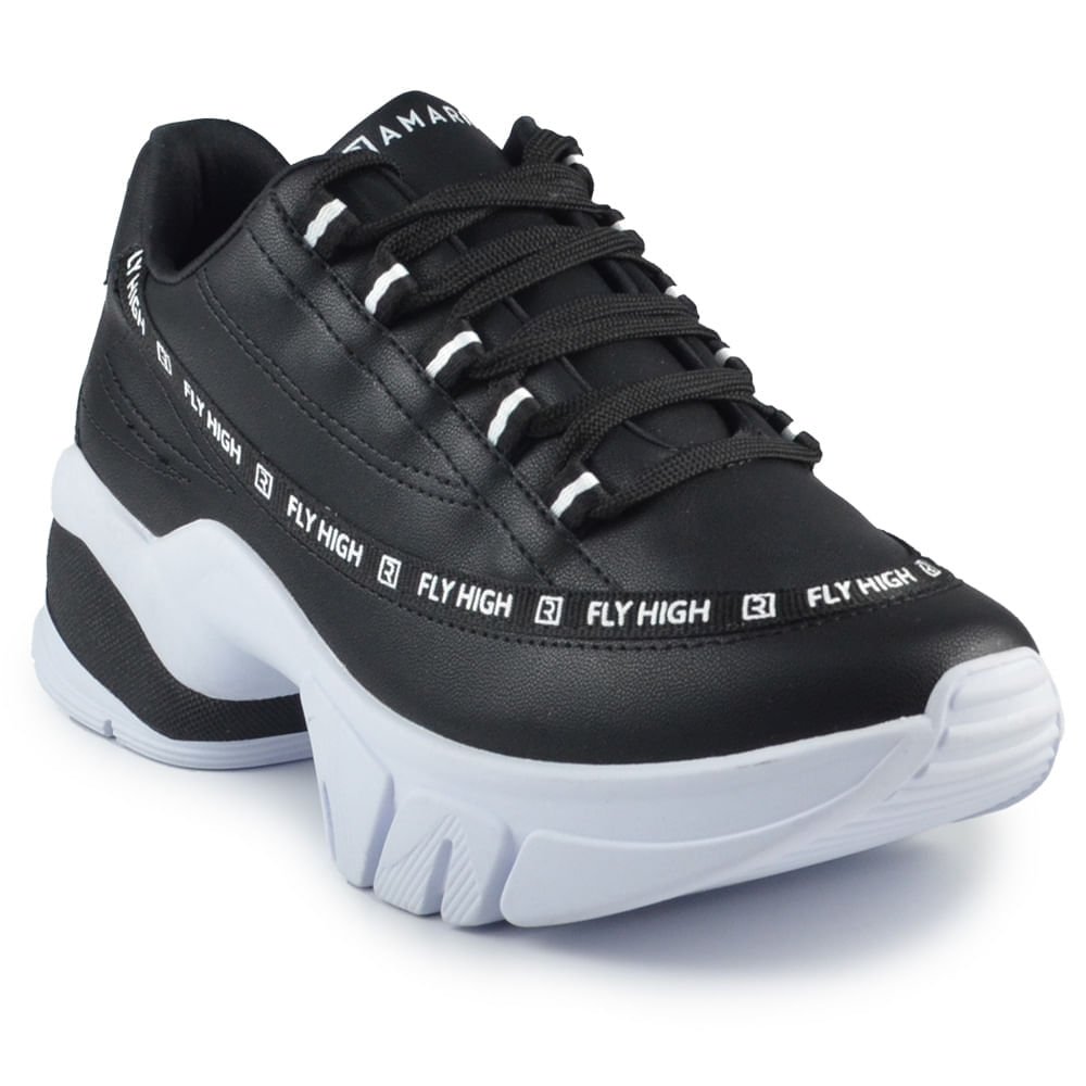 Tênis Casual Ramarim Feminino 2380104 Preto 2