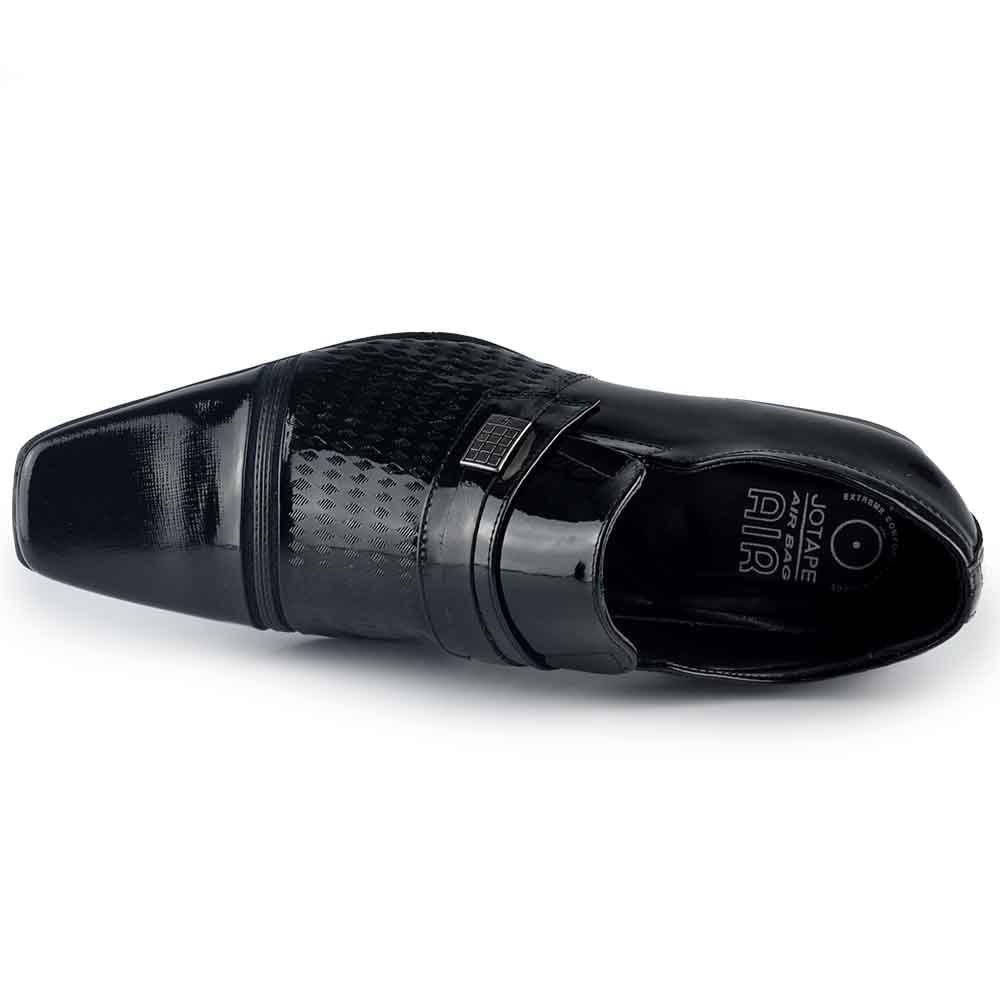 Sapato Social Jota Pe Masculino Air Fergus - Couro Preto 4