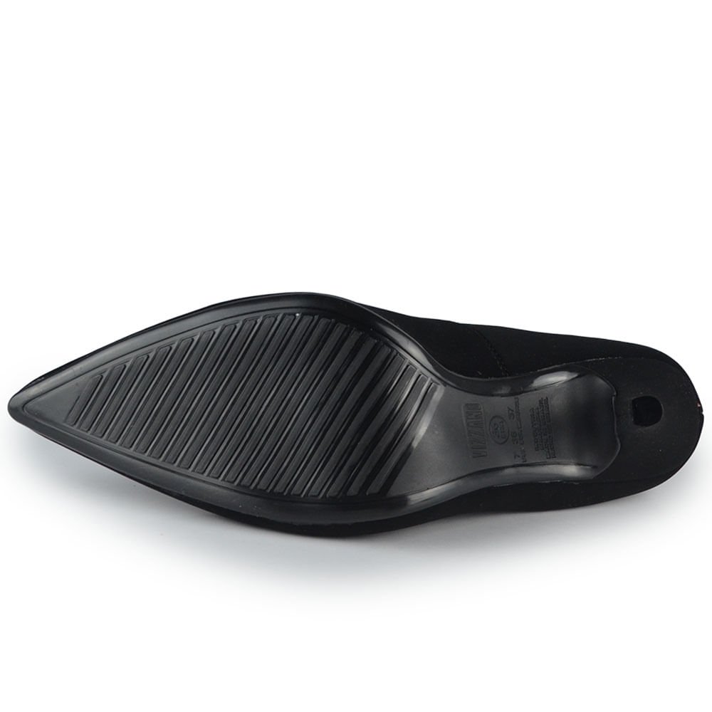 Scarpin Feminino Vizzano Salto Alto Fino 1184.1101 NBK Preto 4