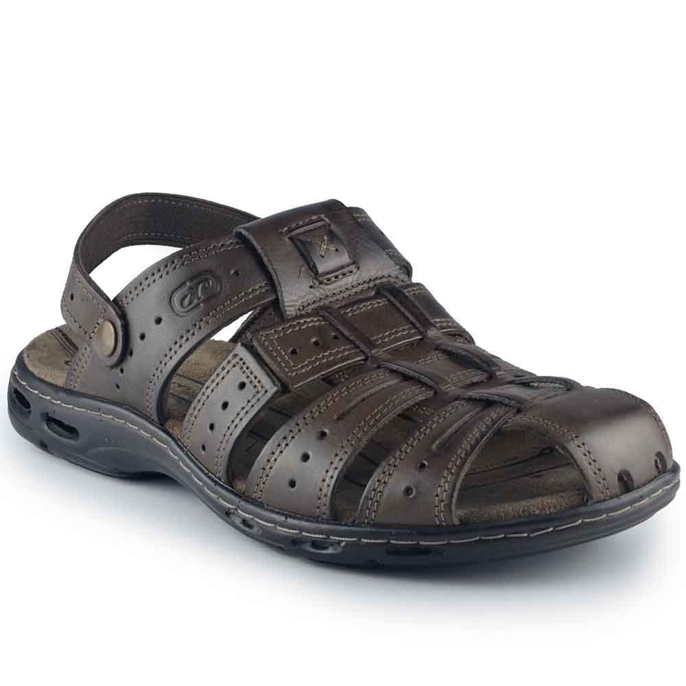 Papete Masculina Pegada Couro 130687-03 Marrom Escuro 2